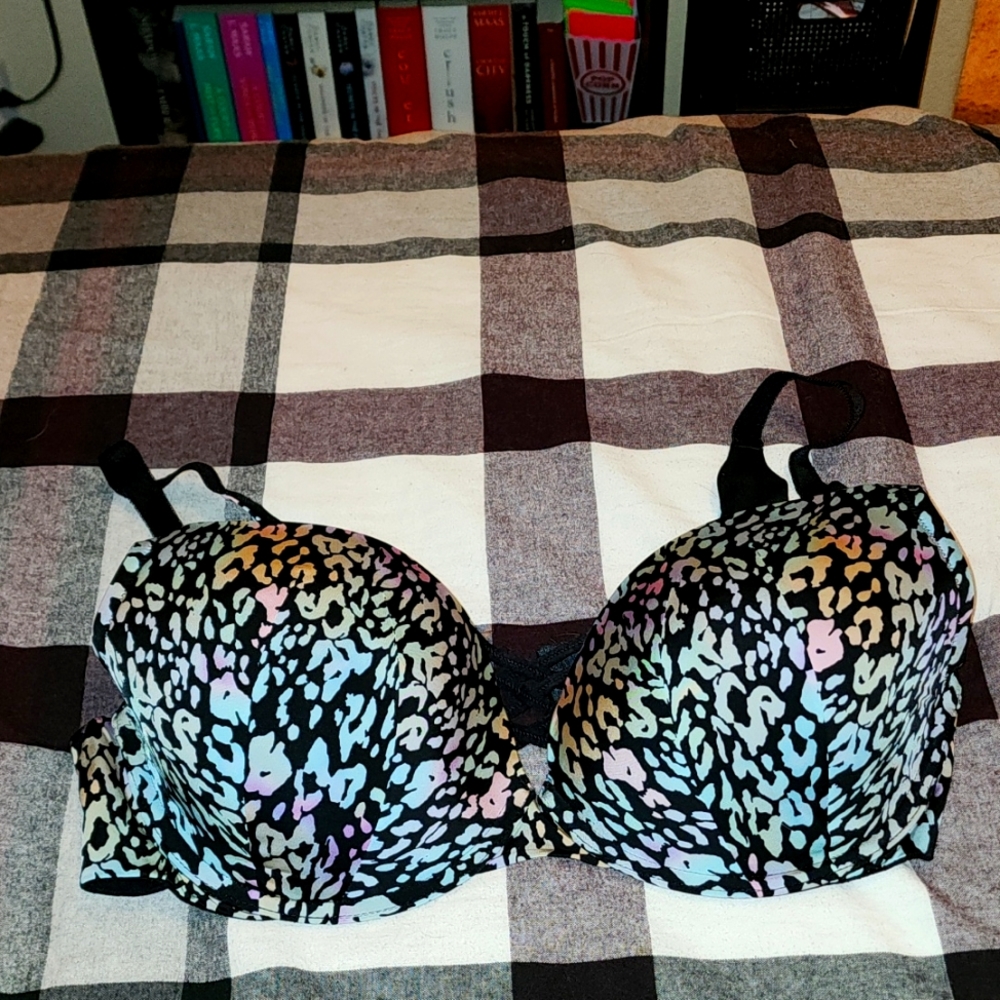 Torrid multicolored print bra